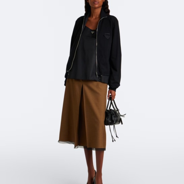 Reversible Blouson Schwarz
