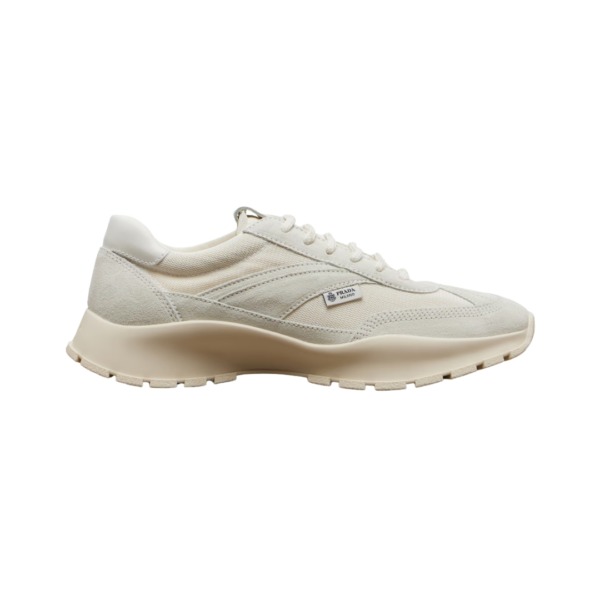 Sneakers Suede Weiß