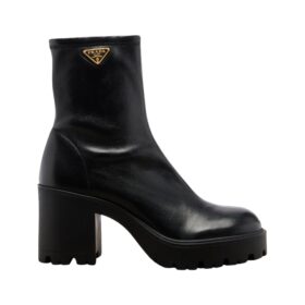 Leather Ankle Schwarz
