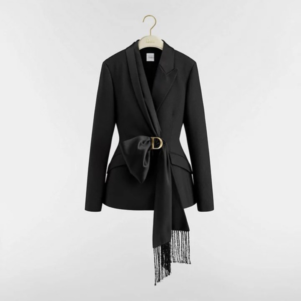 Virgin Wool Silk Schwarz