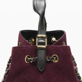 Kleiner  Bordeaux/Schwarz 24 cm