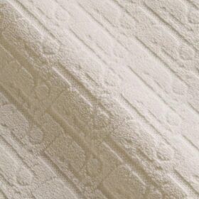Oblique Jacquard Ecru
