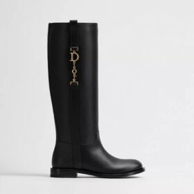 Glossy Calfskin Schwarz