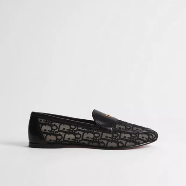 Oblique Embroidery Schwarz