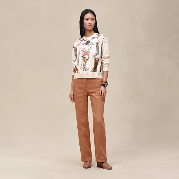 Long Sleeved Beige/Pergament