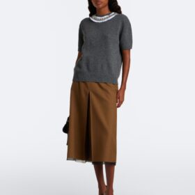 Wool Cashmere Grau