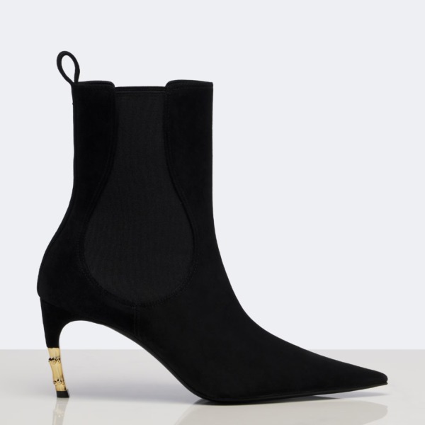 Ankle Suede Schwarz