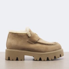 Ankle Suede Beige