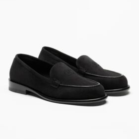 Goat Suede Schwarz