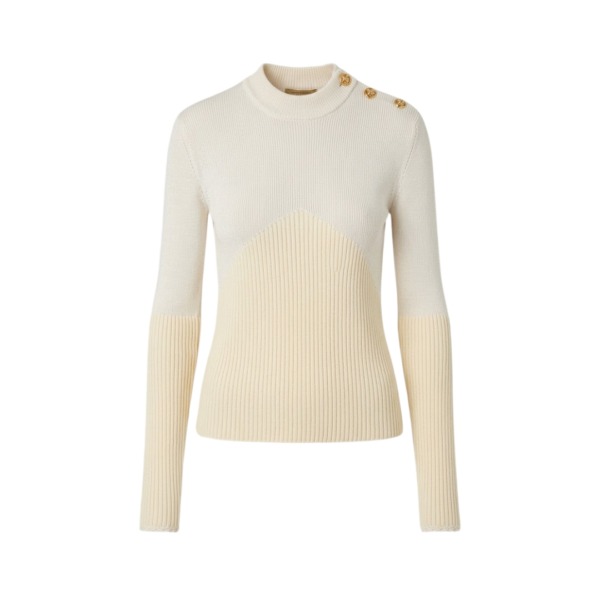 Wool Silk Weiß