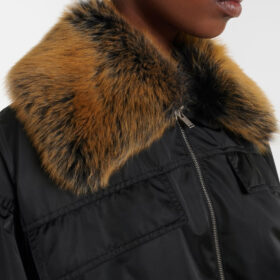 Shearling  Schwarz