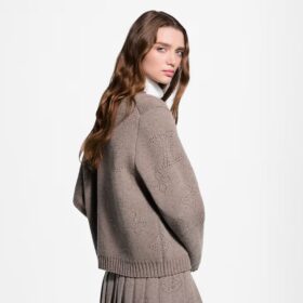 Monogram Light Taupe/Hellbraun