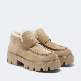 Ankle Suede Beige