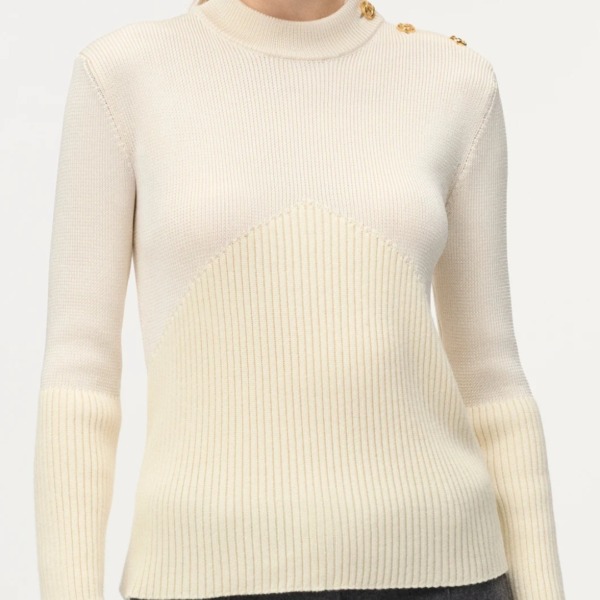 Wool Silk Weiß