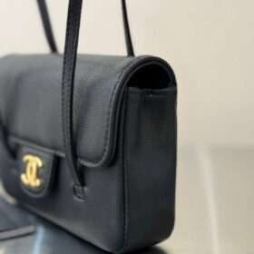 Shiny Caviar Mini Preppy Coco Tasche 17 cm