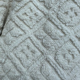 Shearling-Optik Monogramm-Jacke