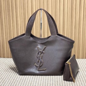 ICARE Medium aus Glattleder/Schokolade 46 cm