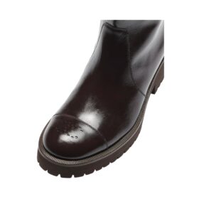 Shiny Calfskin Dunkelbraun