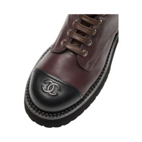 Calf Leader Dunkelbraun/Schwarz