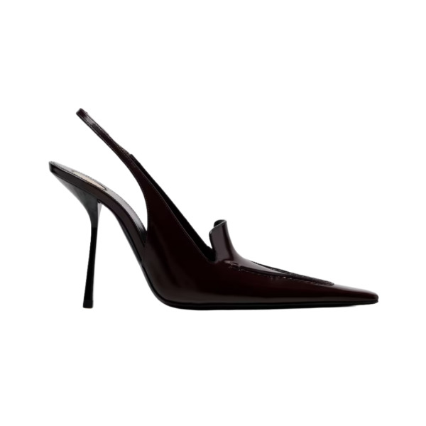 Slingback Braun 11 cm