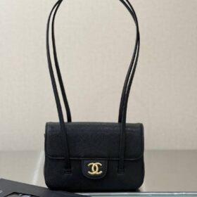 Shiny Caviar Mini Preppy Coco Tasche 17 cm