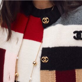 Cashmere Wool Schwarz/Rot