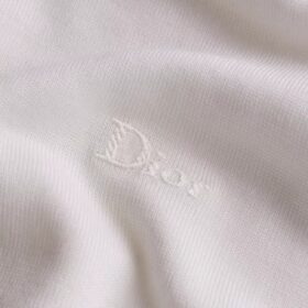 Jersey Knit Weiß/Schwarz