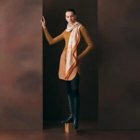 Grand Orange/Weiß/Grau