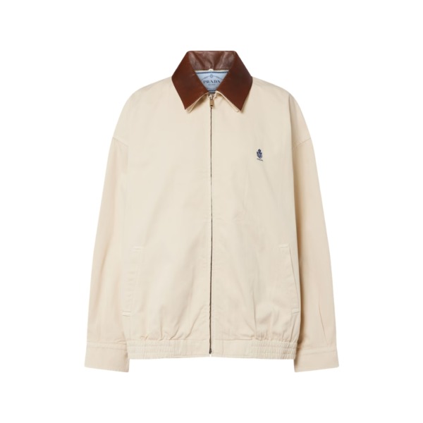 Oversized Blouson Beige
