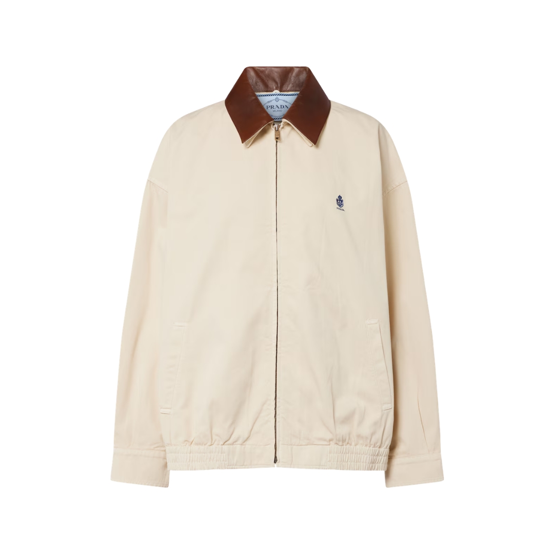 Oversized Blouson Beige