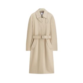 Cotton Silk Gabardine Beige