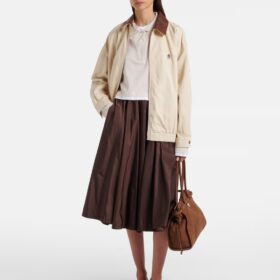 Oversized Blouson Beige