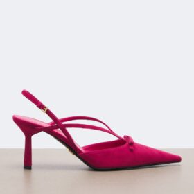 Suede Slingback Rosa