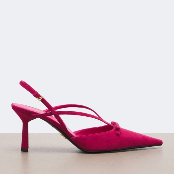 Suede Slingback Rosa