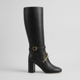 Glossy Calfskin Schwarz
