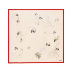Silk Twill Beige/Schwarz