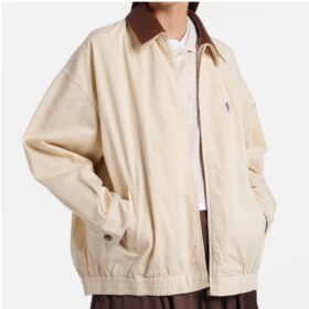 Oversized Blouson Beige