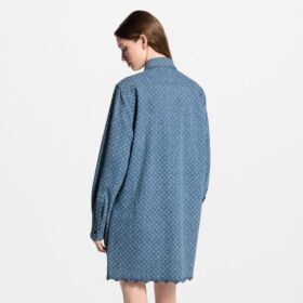 Denim Monogram Blau