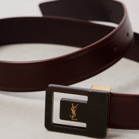 Leather Braun 3 cm