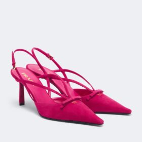 Suede Slingback Rosa