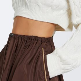 Cropped Cotton Weiß