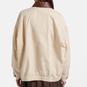 Oversized Blouson Beige