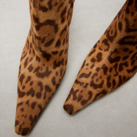 Calf Hair Braun 7.5 cm