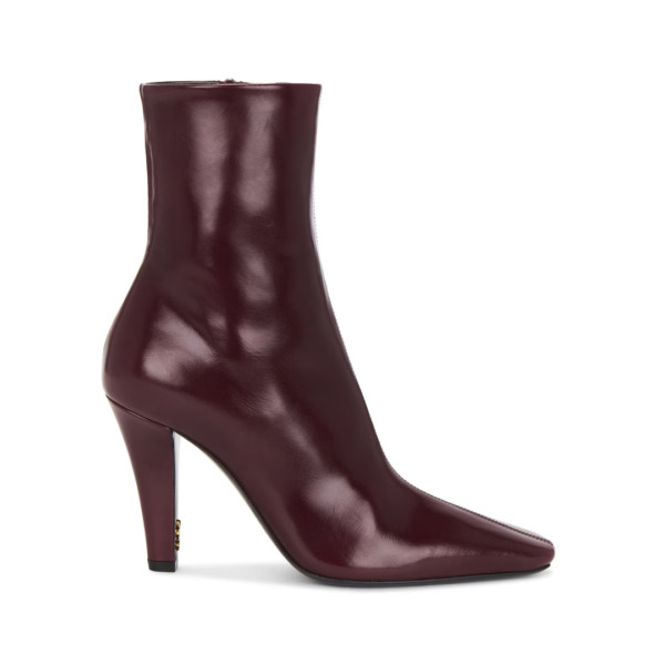 Calfskin Burgunderrot 9.5 cm