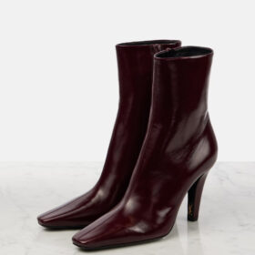 Calfskin Burgunderrot 9.5 cm