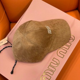 Samt-Baseballkappe/Sand-Schwarz