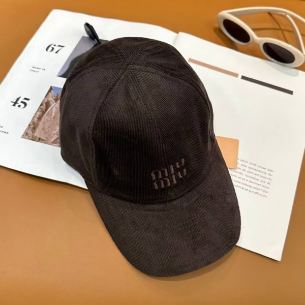 Drill-Baseballcap/Braun
