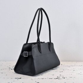 Margaux Schultertasche/Schwarz 38 cm