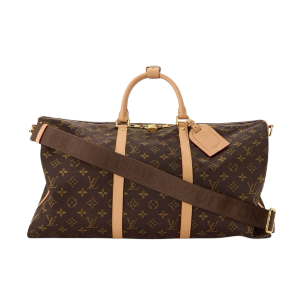 Keepall Schulterriemen Braun 50 cm