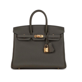 Birkin Vert De Gris Togo | Gold Hardware 30 cm
